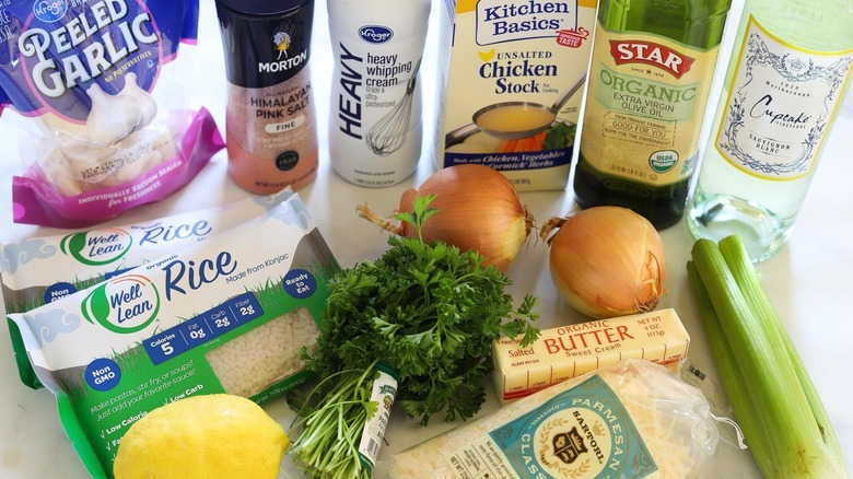 ingredients for keto risotto