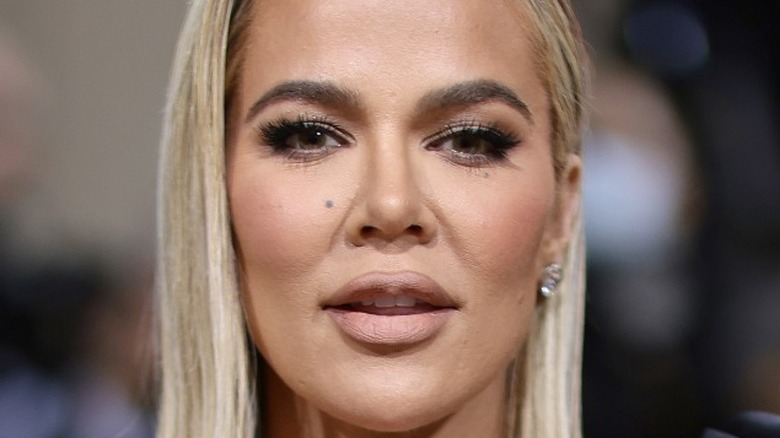 Close-up of Khloe Kardashian