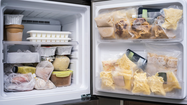 storing leftovers in freezer