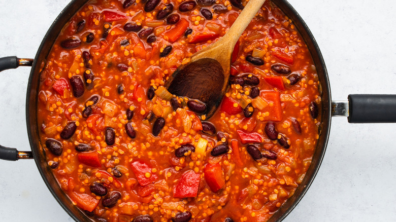 red lentil chili