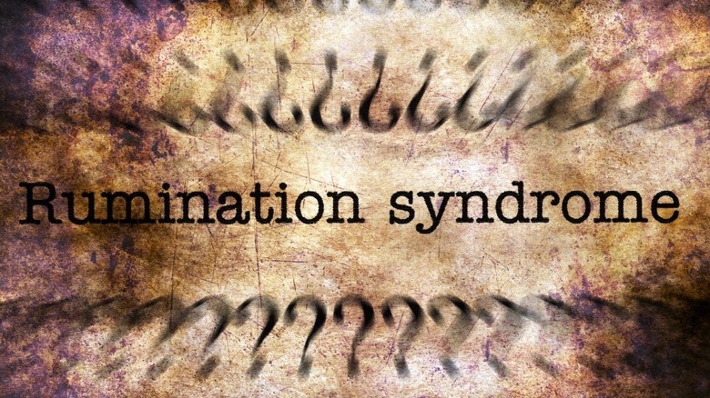 Rumination syndrome spelt out