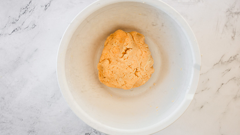 fathead dough in bowl