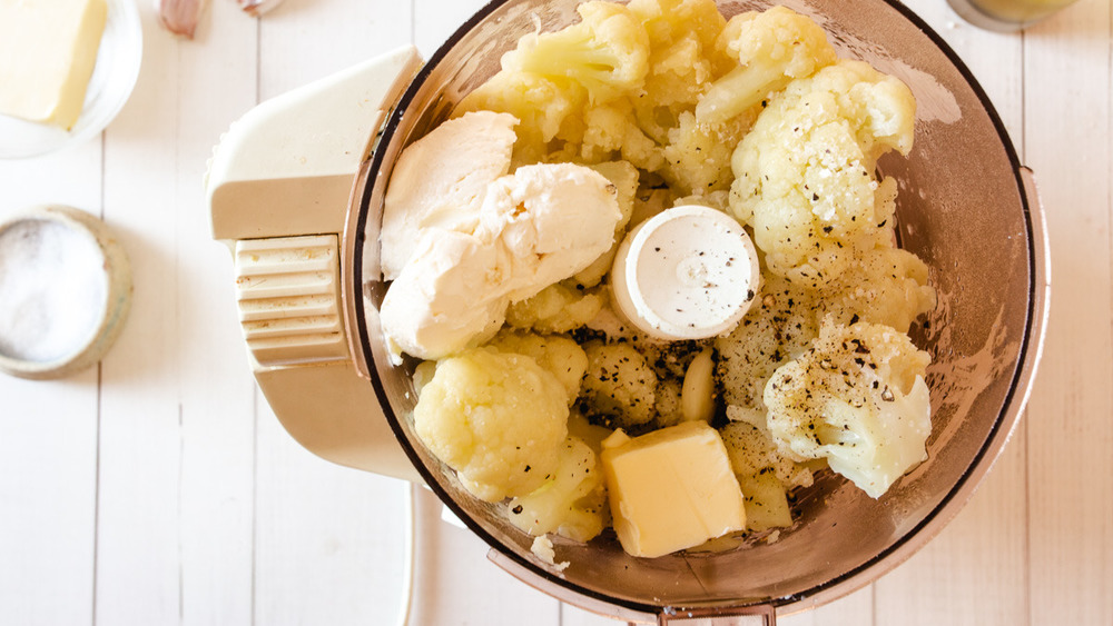 cauliflower in food processor