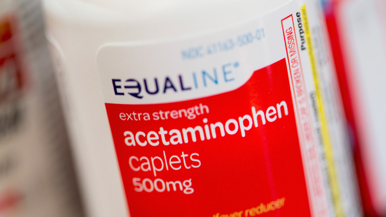 Acetaminophen generic label