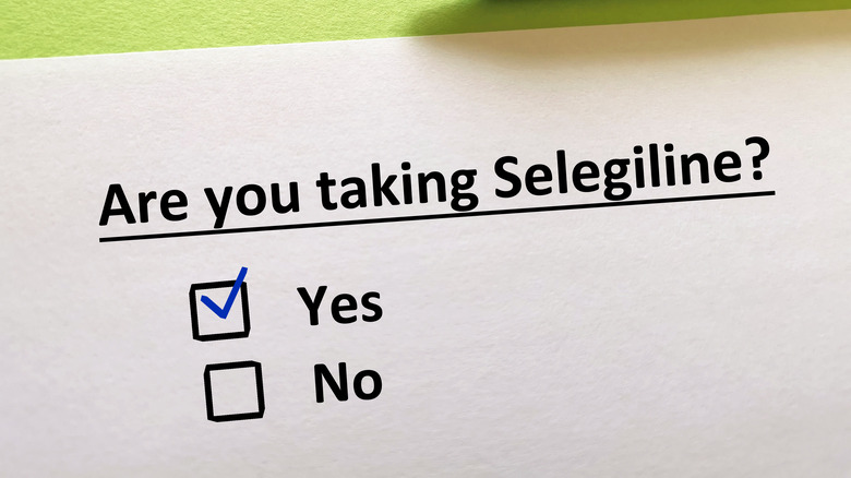 Selegiline is the generic name for Emsam