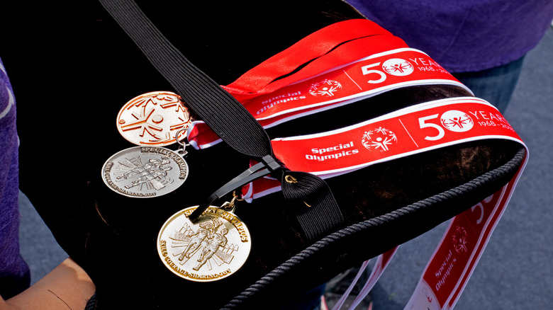 Special Olympics medals