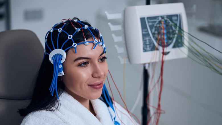 Undergoing an EEG