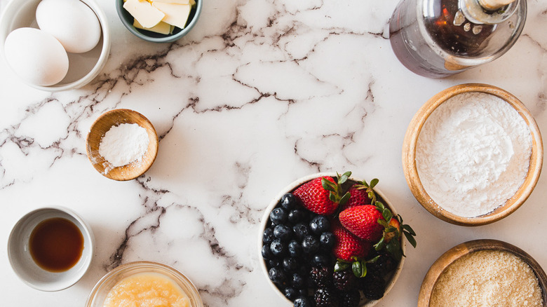 ingredients for paleo pancakes