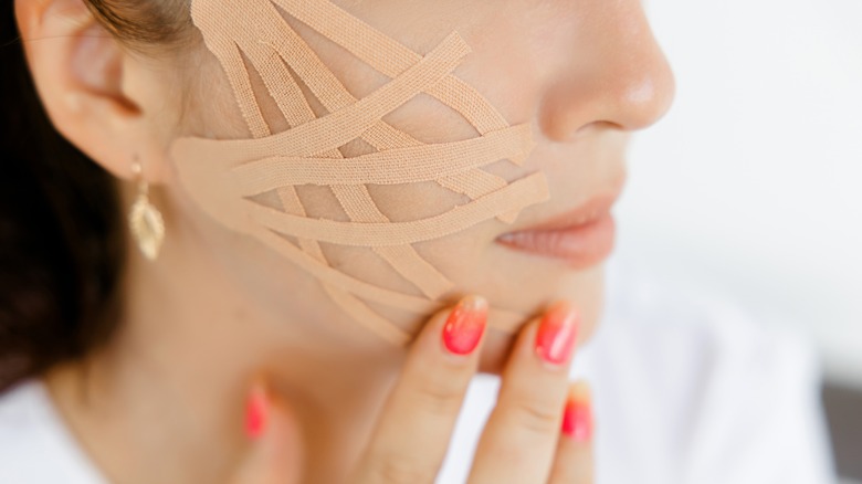 Face taping