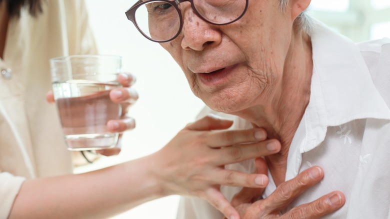 elderly patient with pneumonia