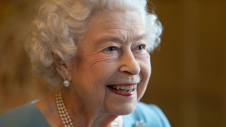 Queen Elizabeth in 2022