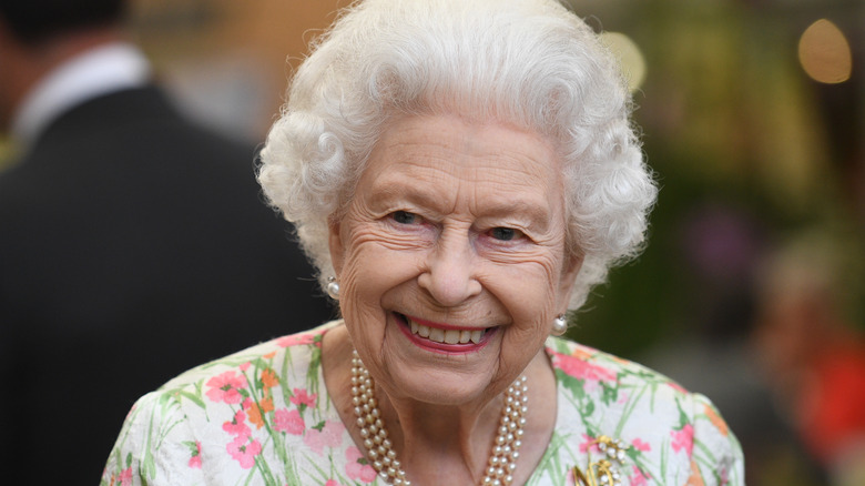 Queen Elizabeth in 2021
