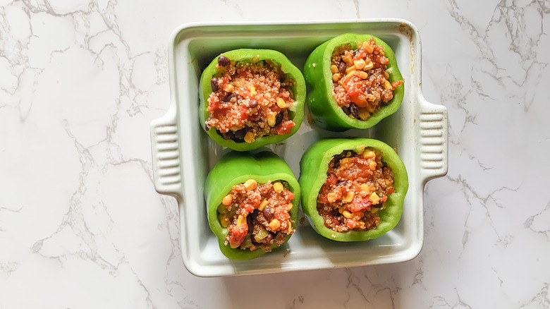 baking stuffed peppers