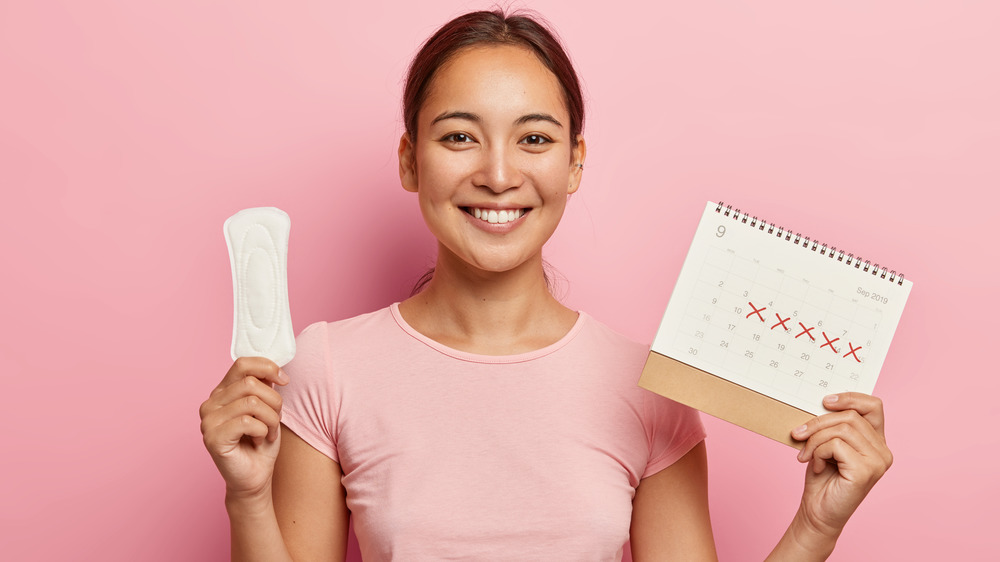 menstrual period while on IUD