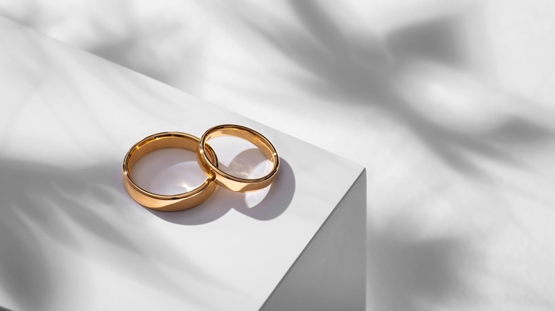 Two wedding rings