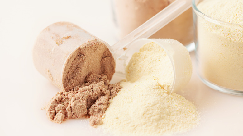 Various protein powders