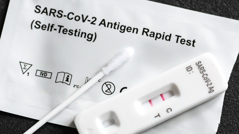 COVID-19 at-home rapid antigen test kit