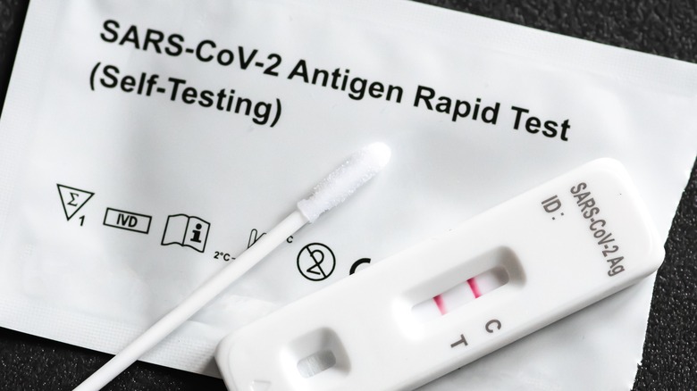 A rapid self-test antigen test