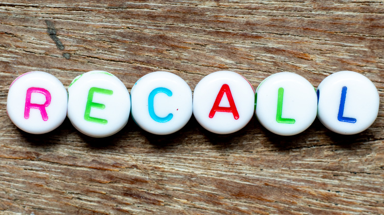 bead letters spell recall