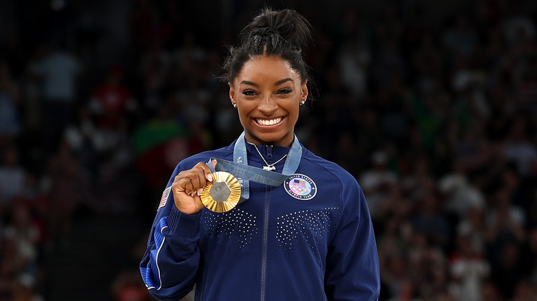 Simone Biles wins Olympic gold