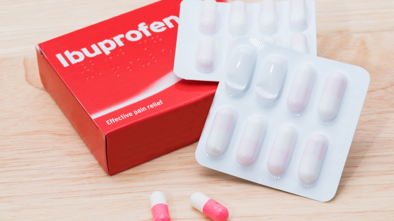 Package of ibuprofen