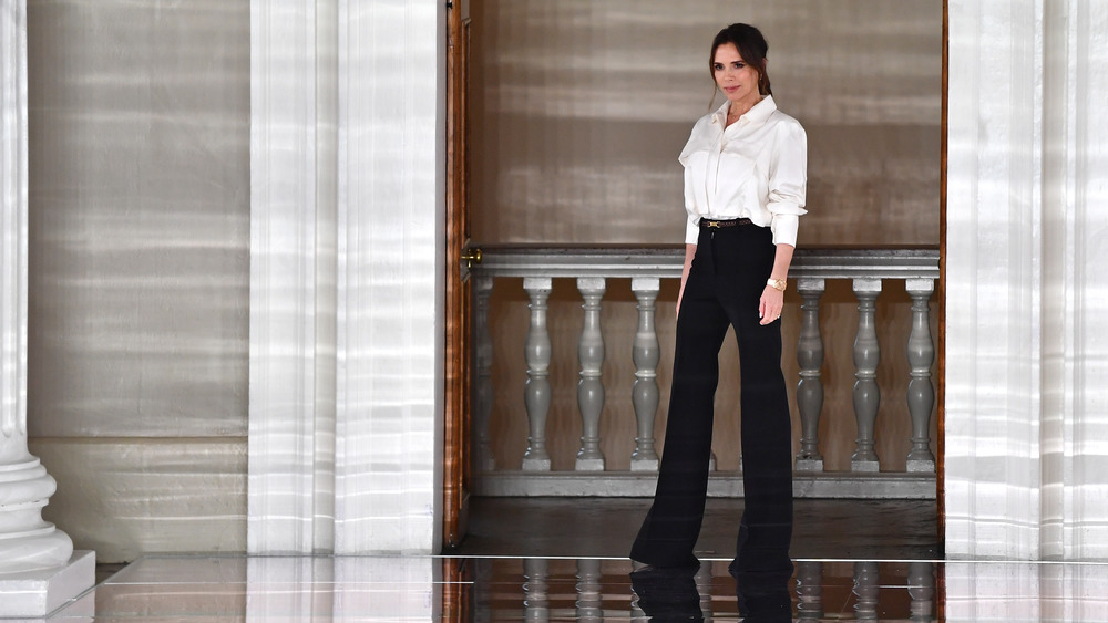 Victoria Beckham on the runway