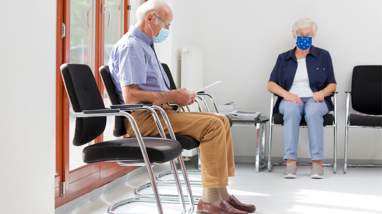 patients in waiting room