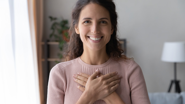 doctor looking at mammogram x-ray