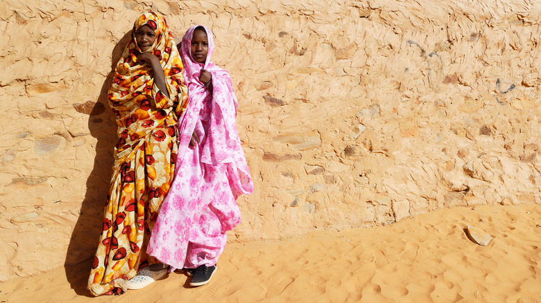 thin girls in mauritania