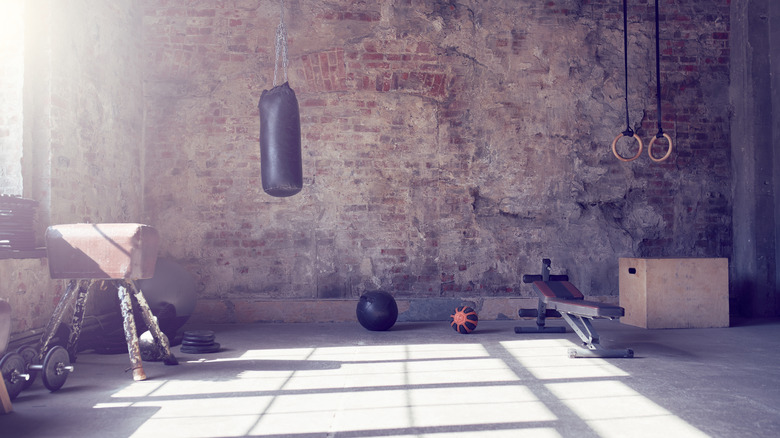 empty loft gym