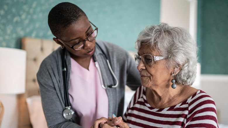 Caring for an elderly patient