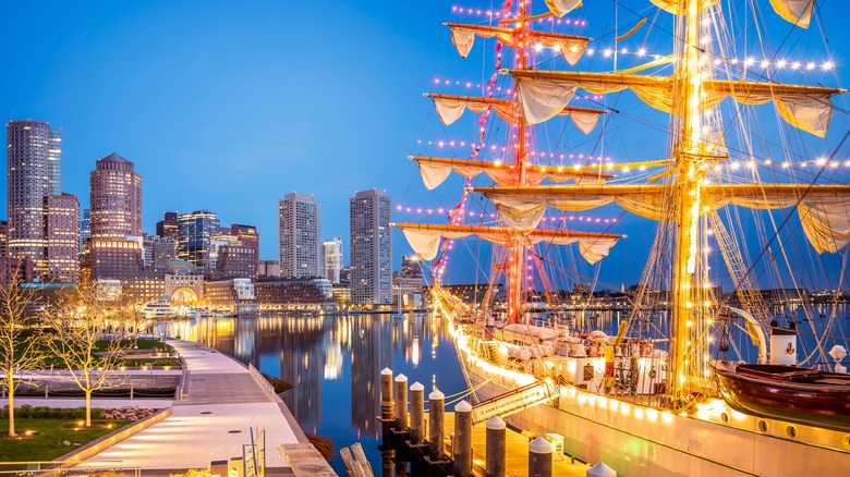 Fan Pier Waterfront in Boston, Massachusetts