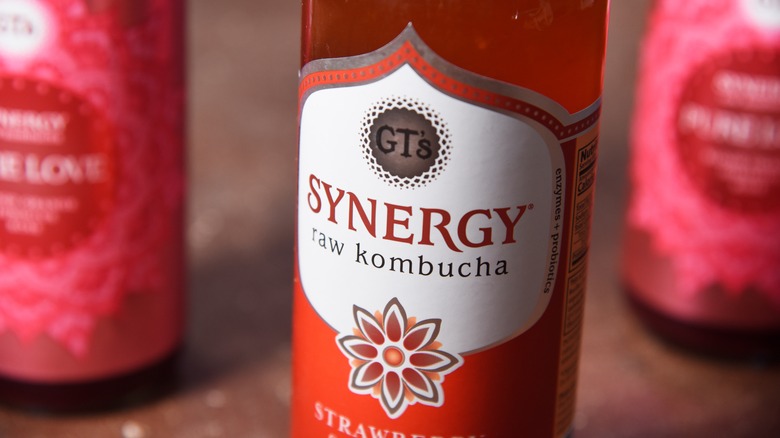 GT's brand bottles of Kombucha