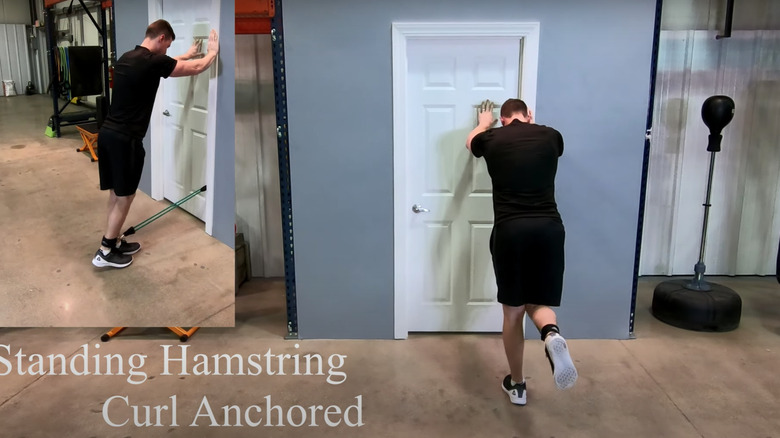 standing hamstring curl