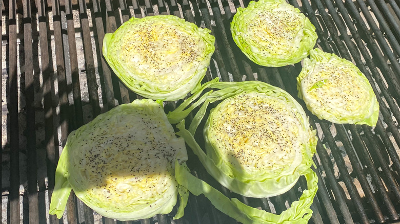 grilling cabbage steaks