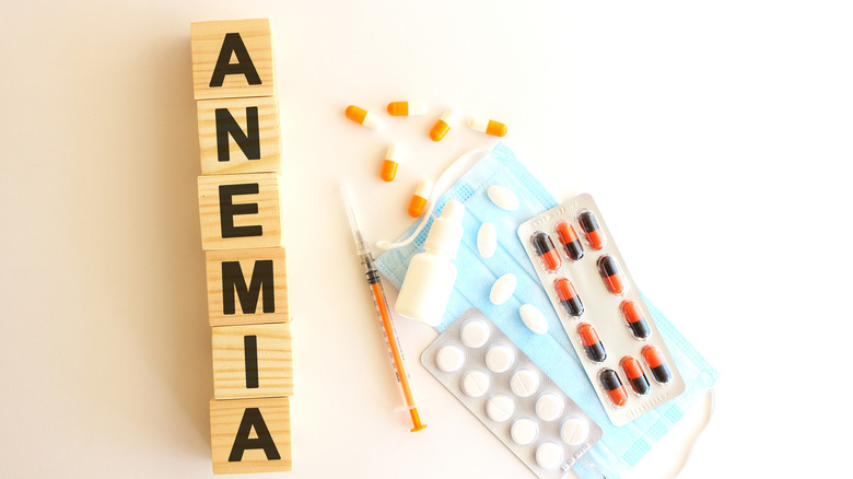 blocks spell out anemia and treatments