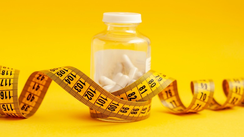 tape measure and supplements