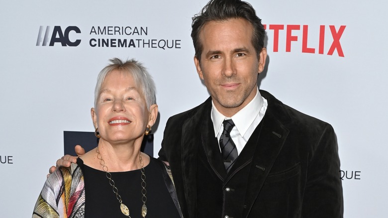 Ryan Reynolds and his mother, Tammy