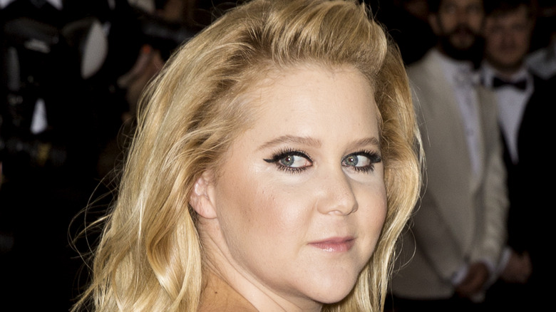 Close up of actor and comedian Amy Schumer 