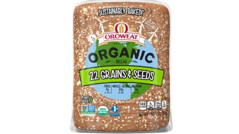 oroweat organic 22 grains and seeds bread 