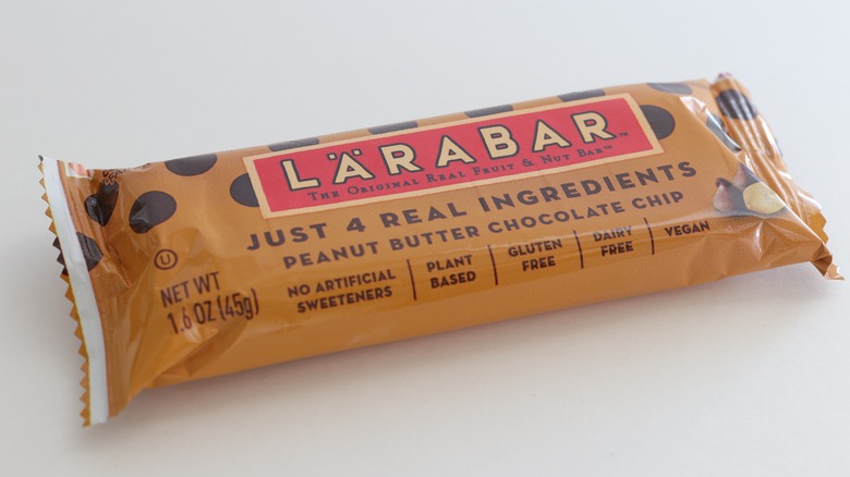 a Larabar protein bar