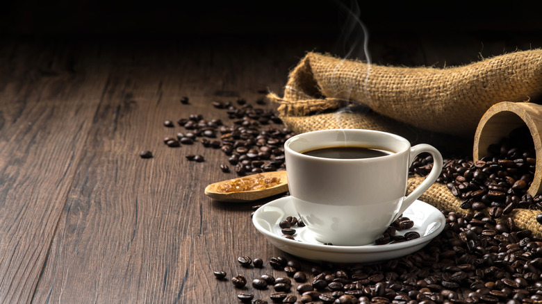 coffee on table