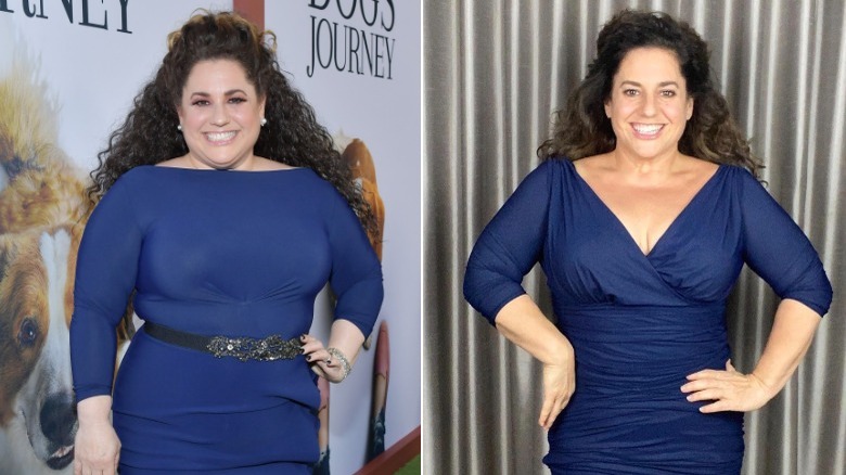 Marissa Jaret Winokur before and after her weight loss