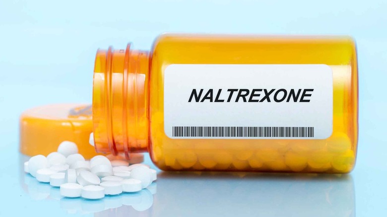 Spilled Naltrexone pills