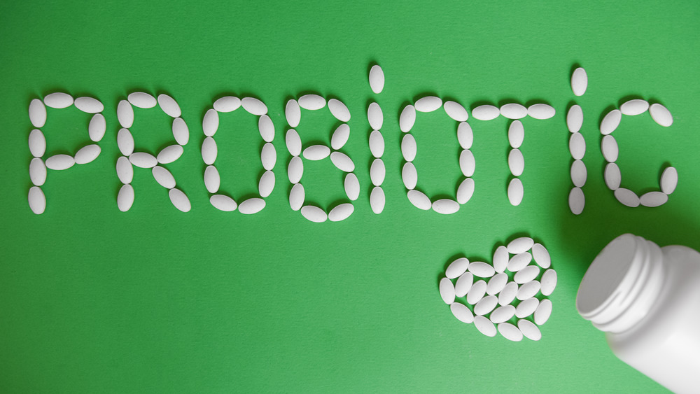 supplements spelling the word probiotic