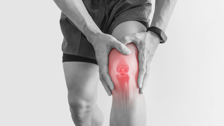 knee pain concept