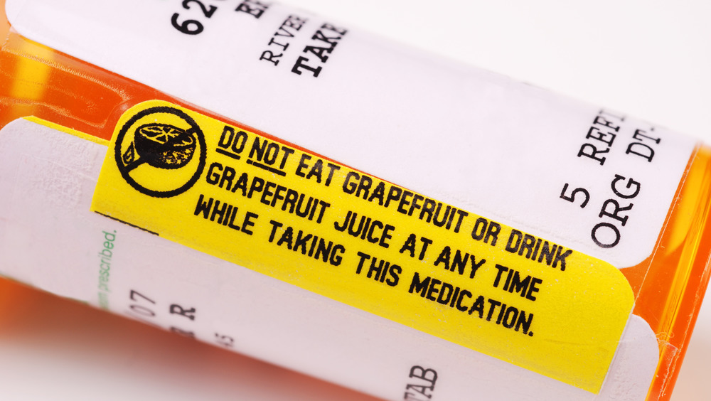 Grapefruit warning on medications