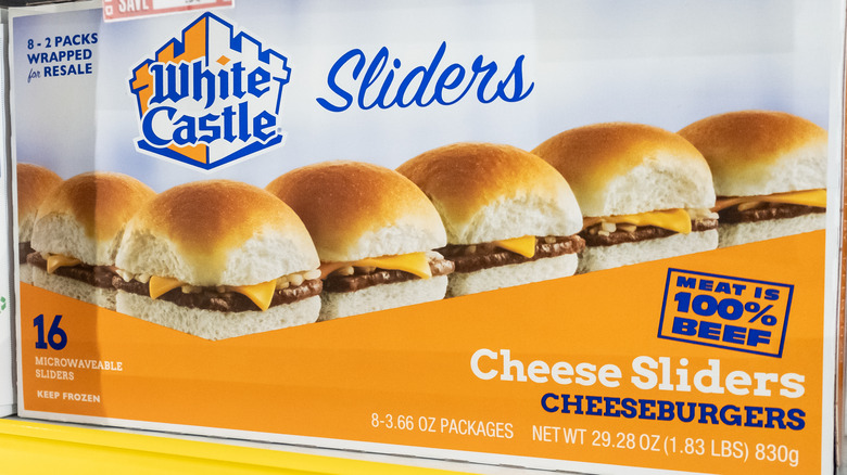 White Castle sliders 