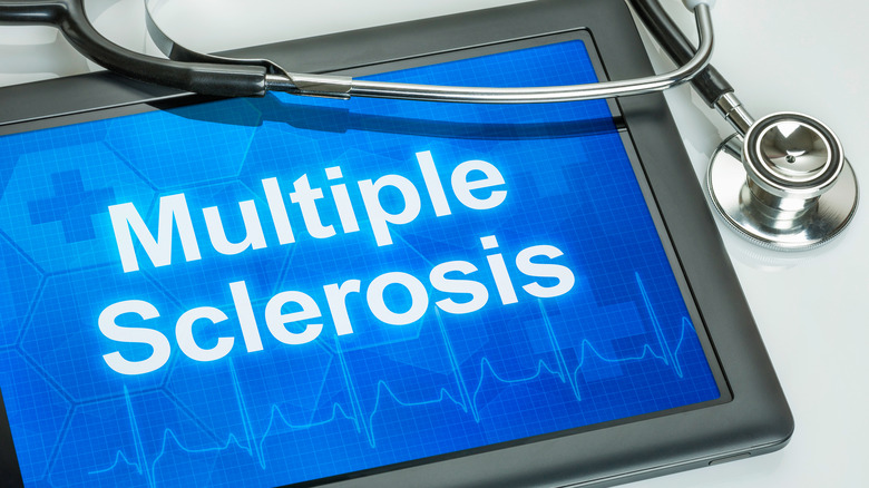 Multiple sclerosis concept
