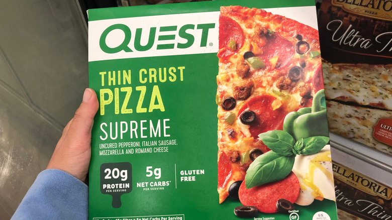 Quest pizza box